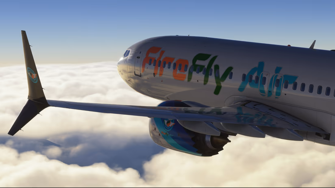 Home cockpit view in Microsoft Flight Simulator